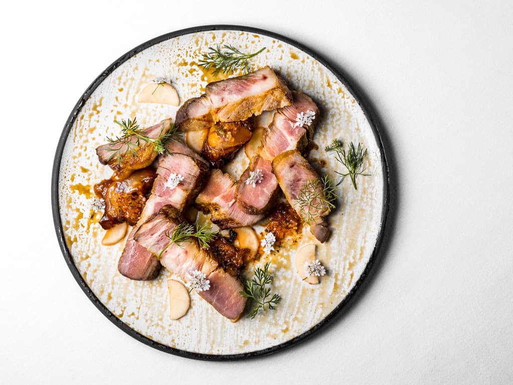 Spitzenküche im Restaurant Michael’s: Chef Miles Thompson gehört zu den aufsteigenden Köchen Los Angeles’. 