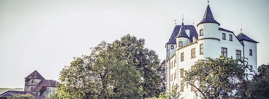 Schloss Berg, in dem sich Victor's Fine Dining befindet.
