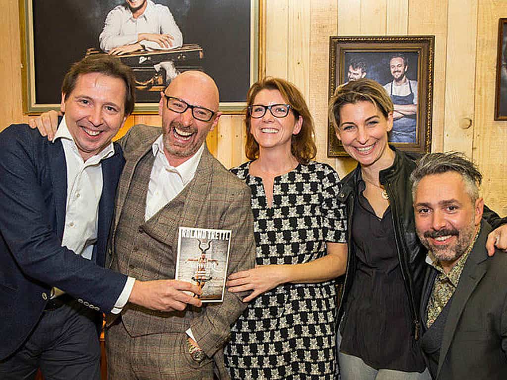 Rolling Pin Chef Jürgen Pichler mit Gäasten