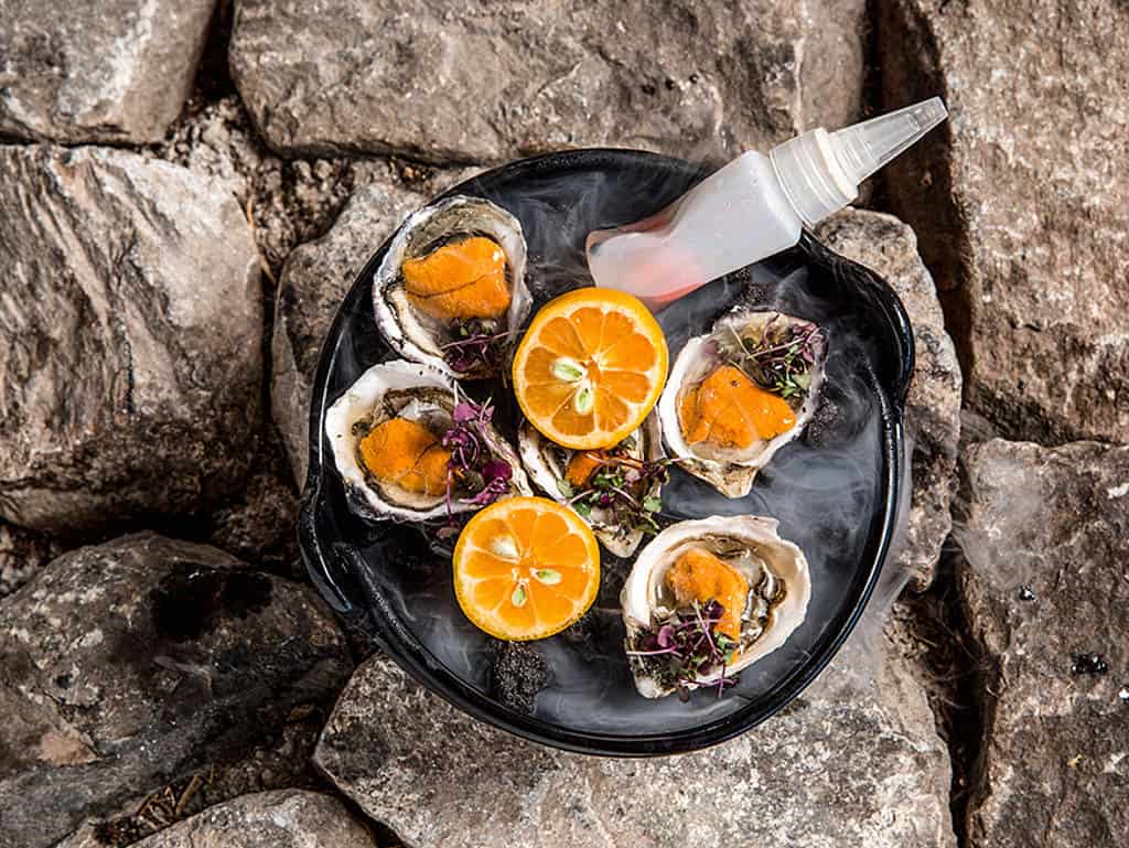 Frischeste Meeresfrüchte im Hotel Ritz Carlton auf Maui