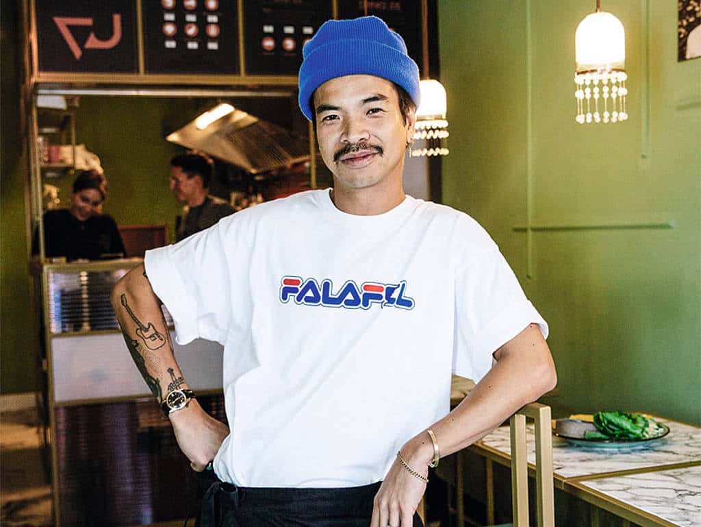 Bao Vu im Hipsteraufzug Bao Vu im Hipsteraufzug