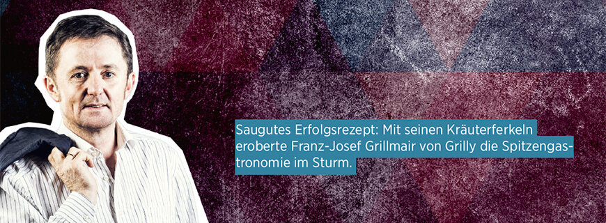 Porträt von Franz-Josef Grillmair, Chef von Grilly