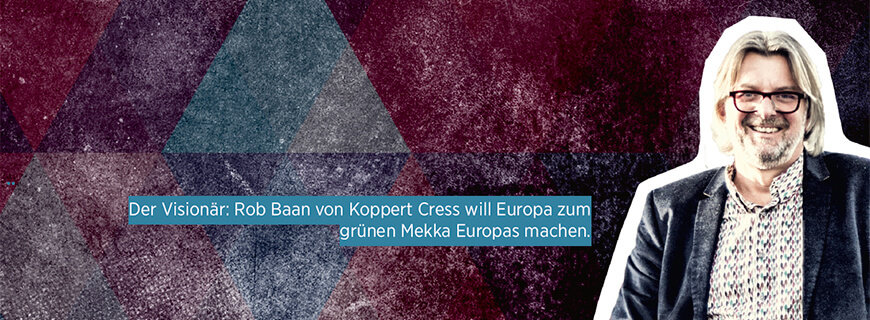 Porträt von Rob Baan, Chef von Koppert Cress