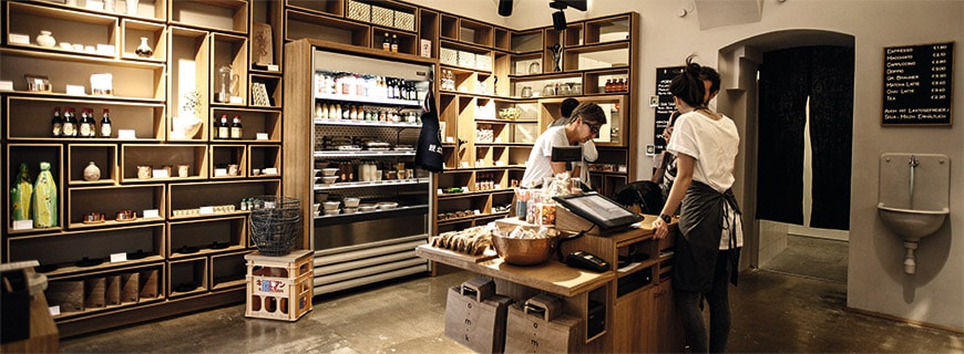 o.m.k. Wien, das Takeaway des Restaurant Mochi