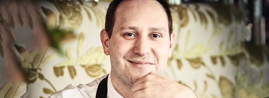 At-Eight-Küchenchef Andreas Klug Der Küchenchef liebt die aromatische Küche.