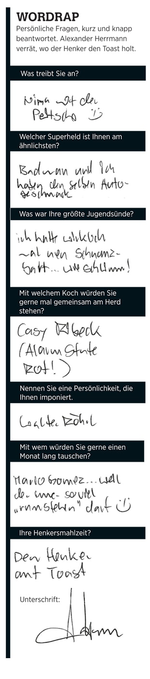 Wordrap mit Herrmann