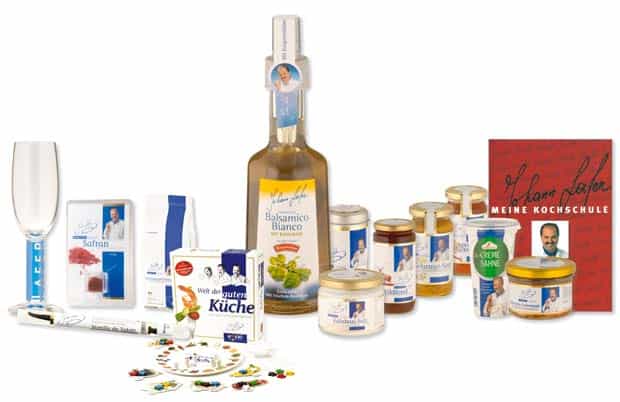 Johann Lafer Johann Lafers Produktlinie