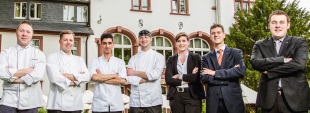 Sebastian Lühr und die Crew