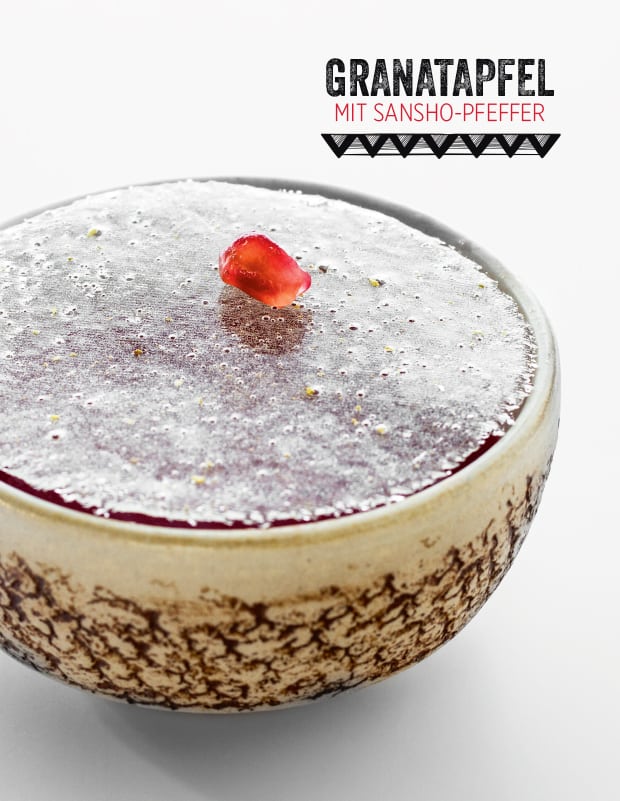 Granatapfel mit Sansho Pfeffer