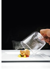 Warm geräucherte Bluntauforelle mit Williams, Grapefruit und Roten Rüben