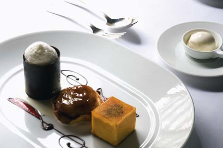 eine Desser Variation des Meisters Gordon Ramsay 