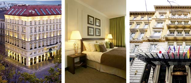 Grand Hotel Eindrücke des Grand Hotel in Wien