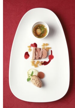 Wachtel-Gänseleber-Terrine