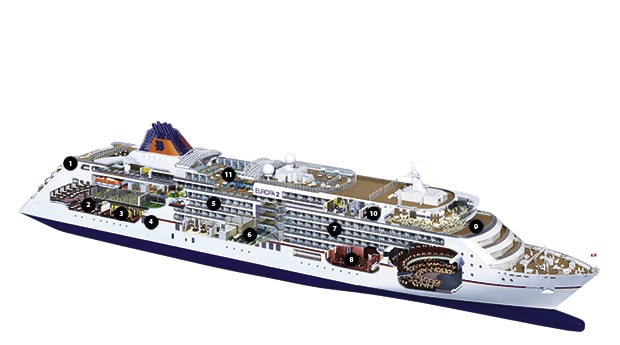ein Passagierschiff ein Passagierschiff