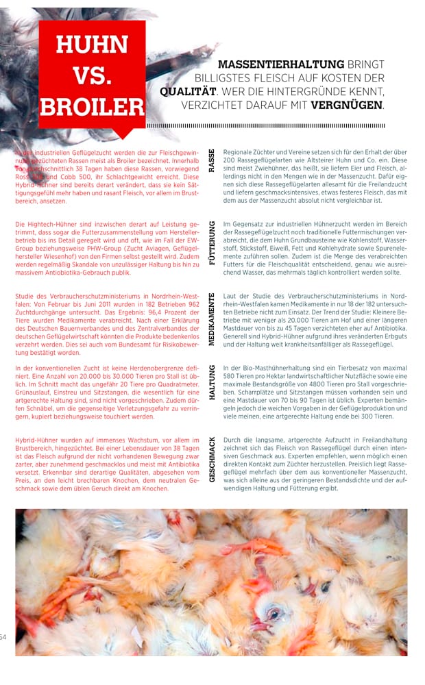 Huhn vs. Broiler
