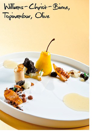 Williams-Christ-Birne-Topinambur-Olive