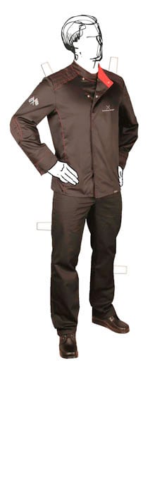 Das perfekte Schwarze Kochoutfit
