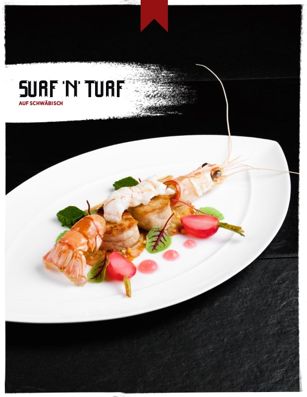 Surf n Turf von Sternekoch Rolf Straubinger