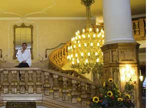 Christoph Zangerl im Interalpen-Hotel-Tyrol