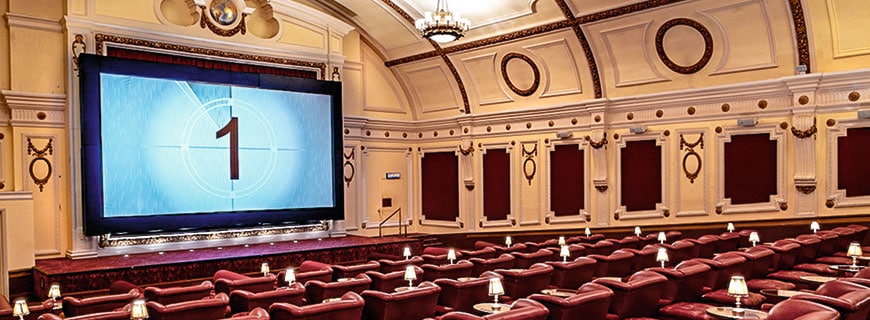 Private Cineama im Soho House Electric House, London