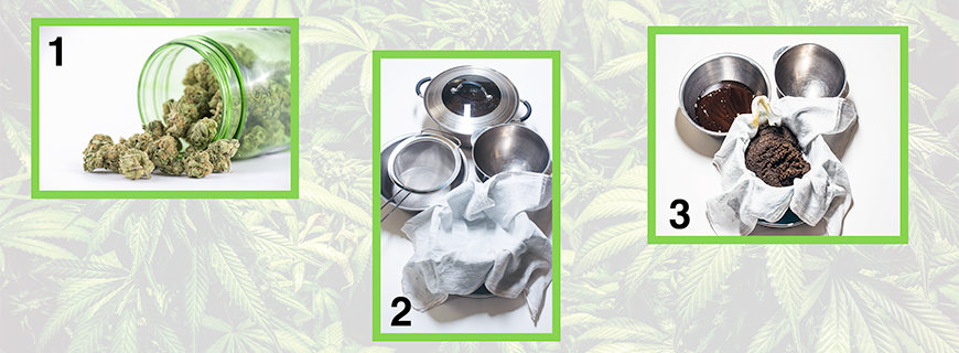 Cannabis Slow-Butter Herstellung