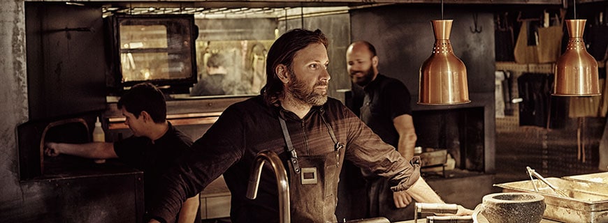 Niklas Ekstedt in seinem gleichnamigen Restaurant