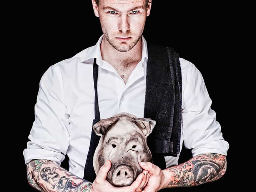  Im Restaurant Bastard geht es wild zu: Chef Andreas Dahlberg kocht ehrliche Küche mit Fine-Dine-Anspruch