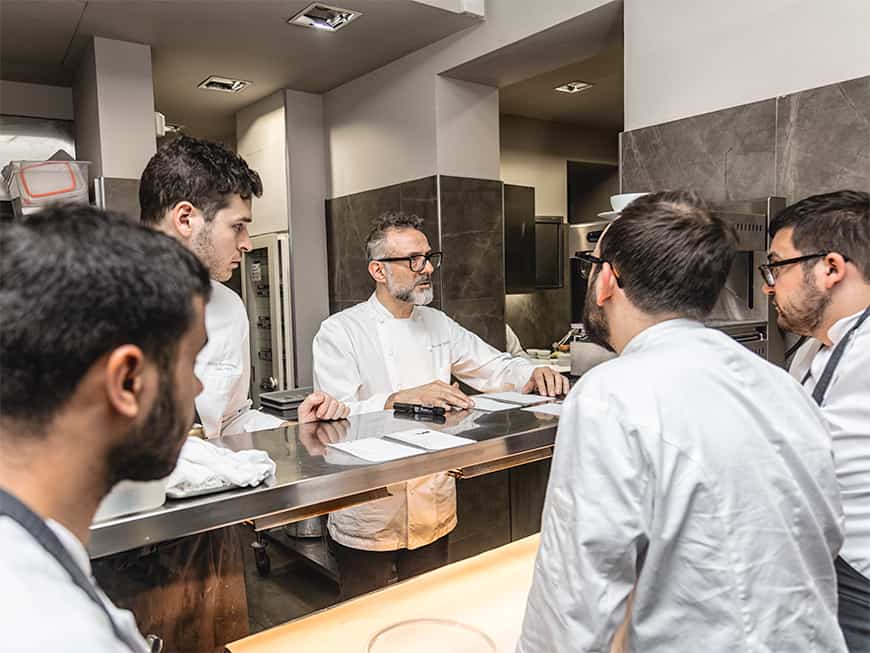 Massimo Bottura Osteria Francescana Küche