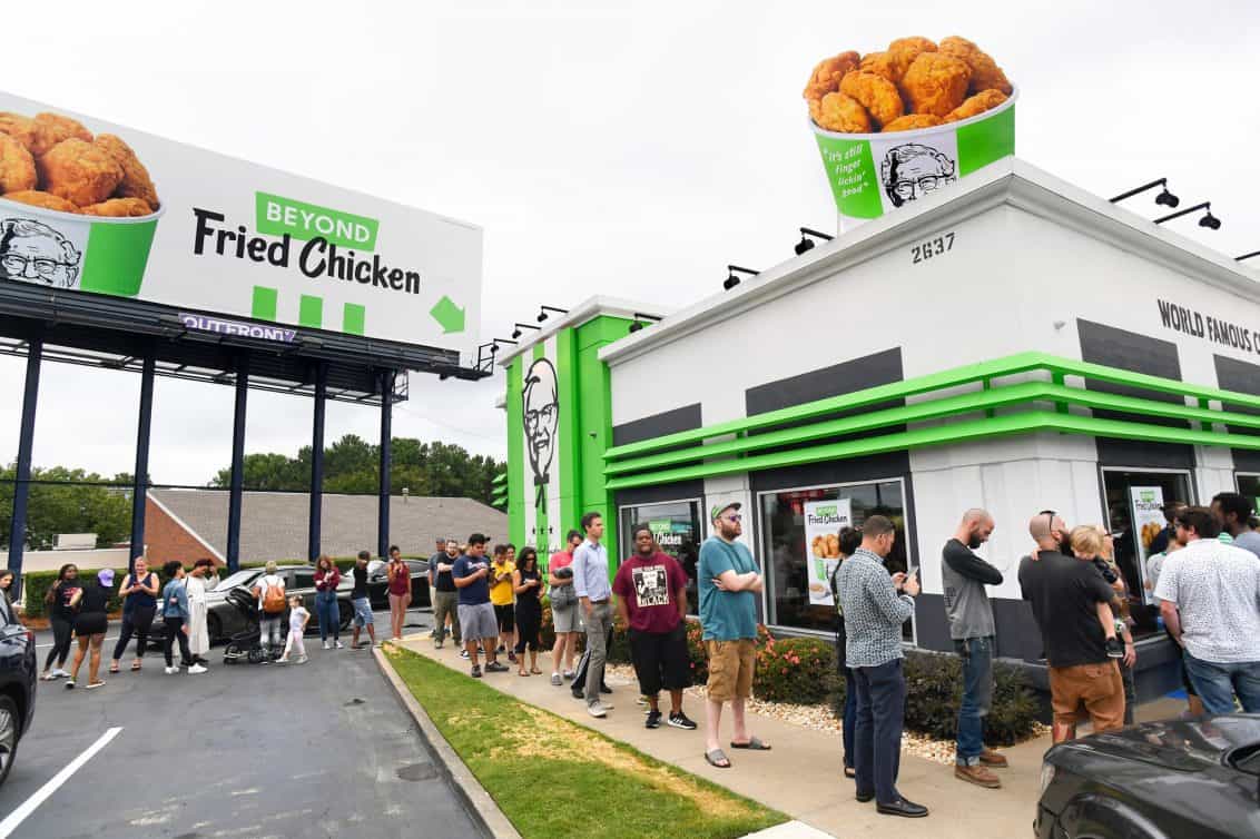 KFC Fake Fried Chicken, Beyond Meat