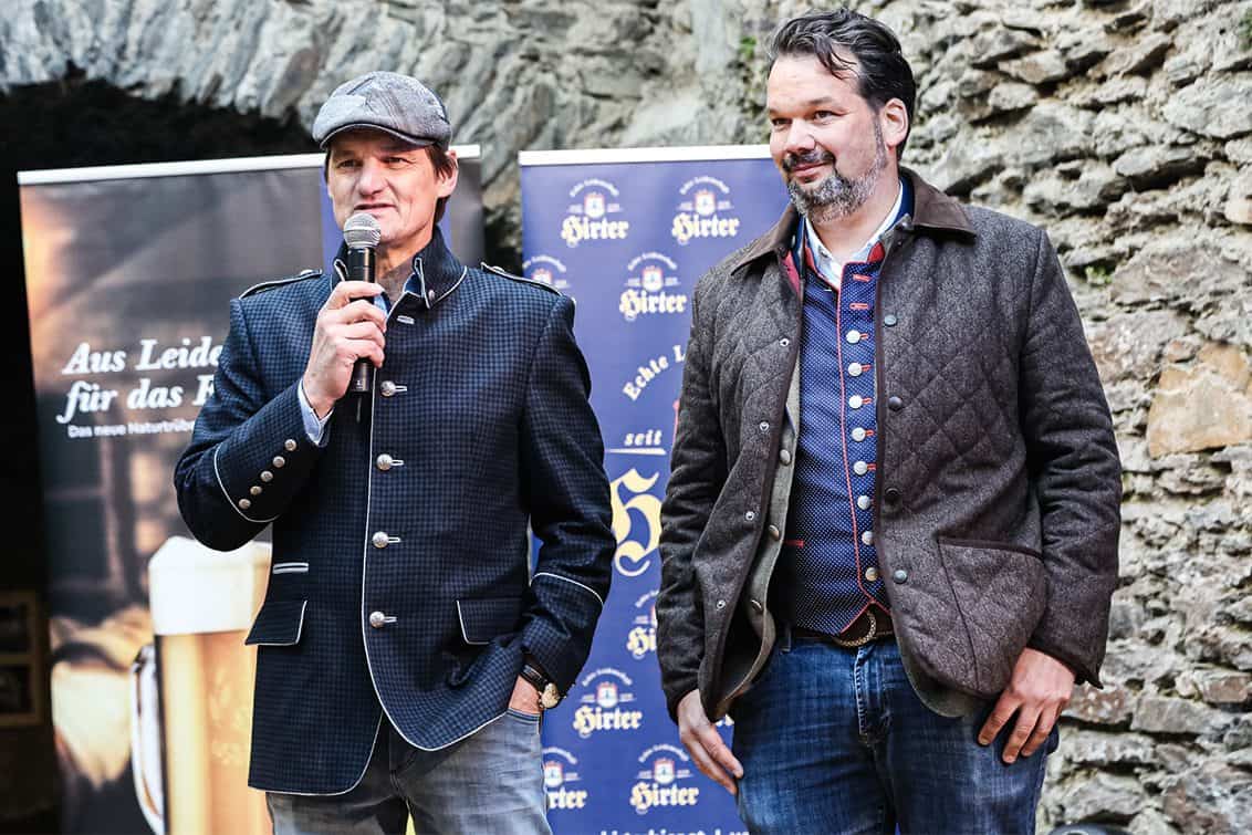 Günther Jordan und Niki Riegler