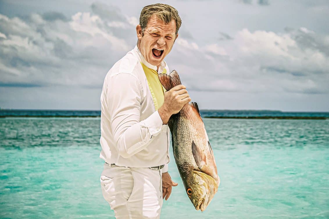 Anton-Georg Maier, F&B Manager im Cheval Blanc auf den Malediven