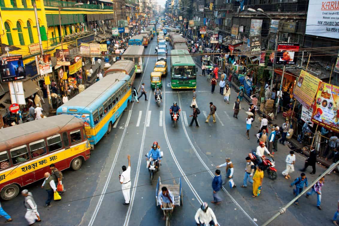 Indien Verkehr Gastro-Liveticker Rolling Pin