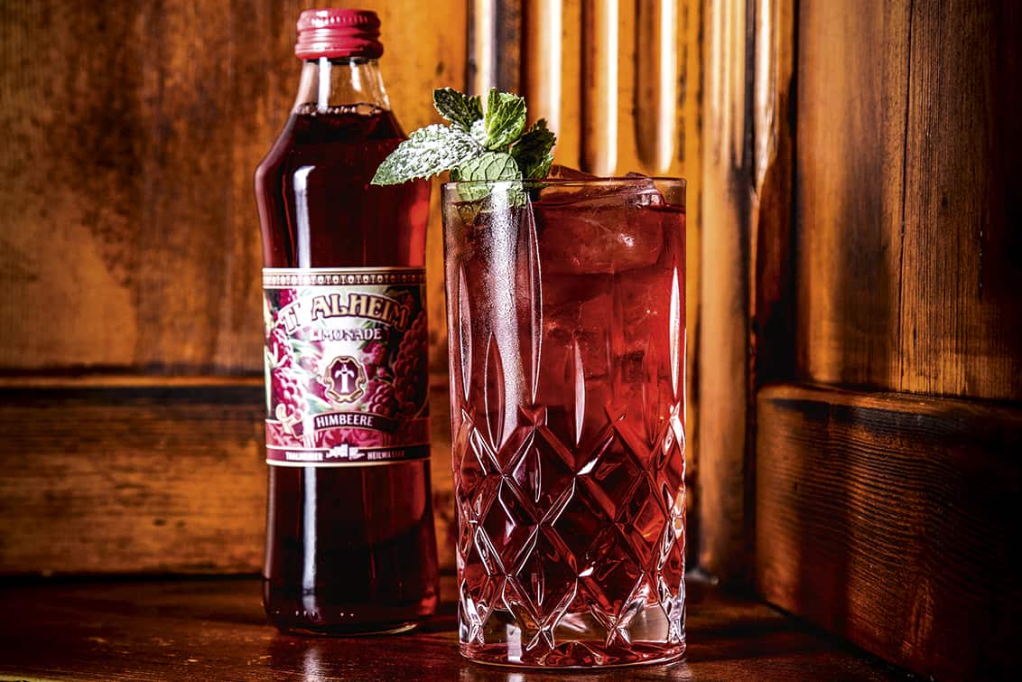 Raspberry Highball