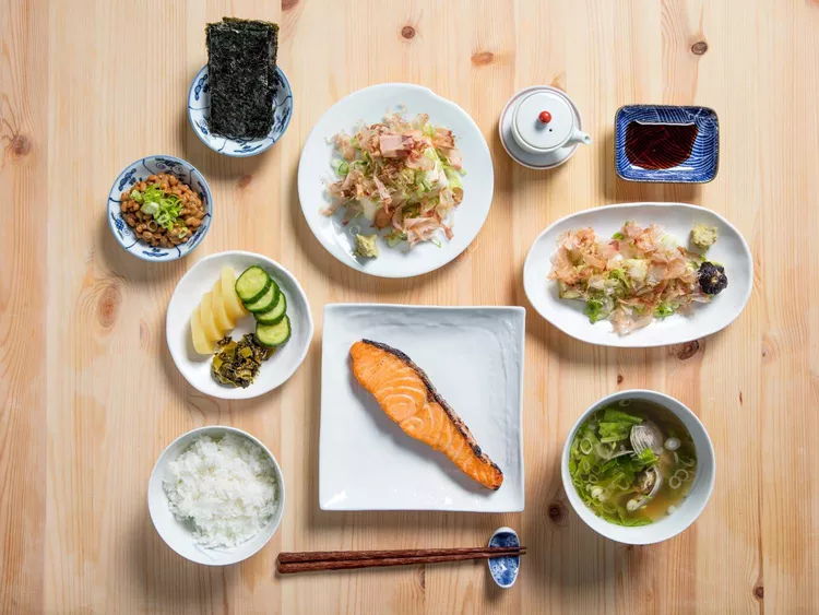 Frühstück in Japan
