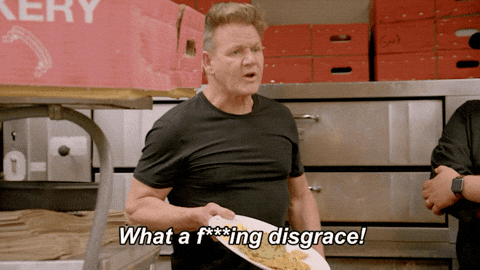 Steht Gordon Ramsay für den 'normalen' Ton in der Küche? | GIF: 24HoursFOX